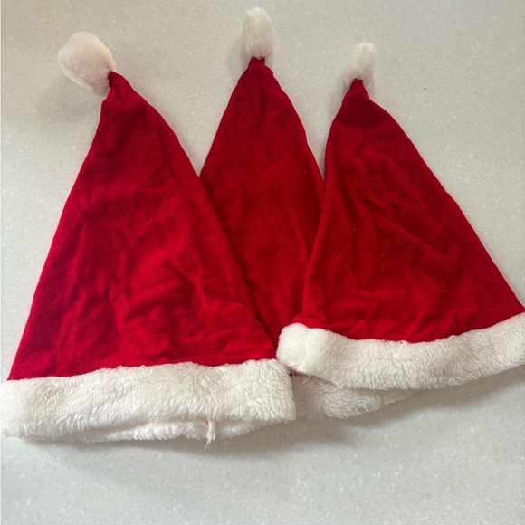 Christmas dress with 3 Santa hats- Mrs. Claus & helpers - Picture 6 of 11